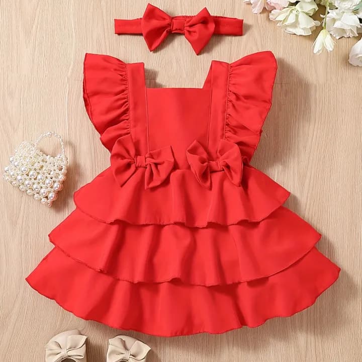 Summer Kid Baby Girls Floral Wedding Party Dresses and birthday Dresses 0-7