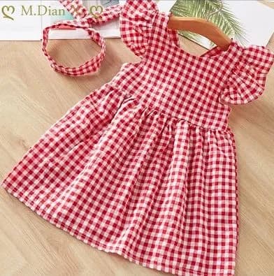 baby girl cotton party dress and birthday dress 0-12 years